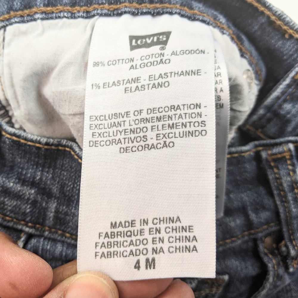 Levi's 515 Bootcut Women's Bootcut Jeans Size 4M - Picture 7 of 9